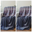 2 DEKE 150X200 CM BLUE XMAS