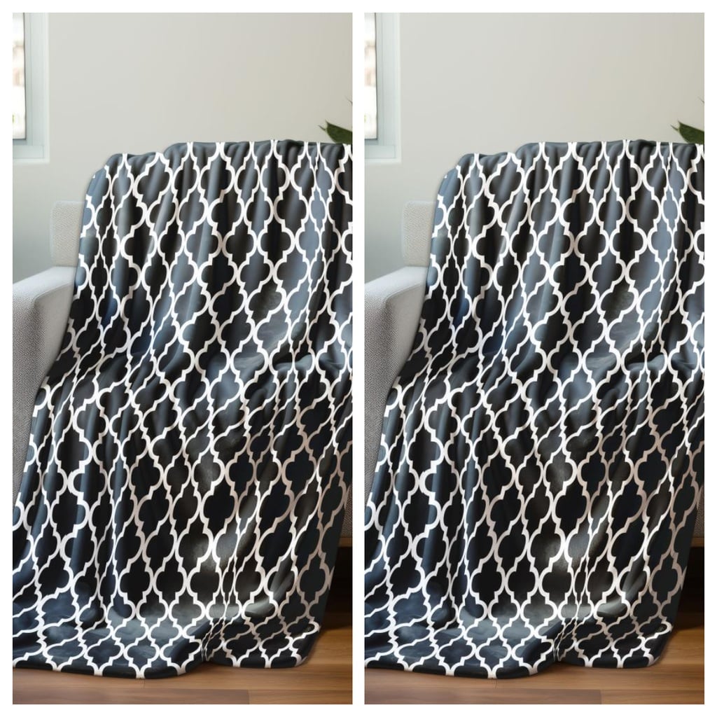 2 DEKE 150X200 CM BLACK GEO