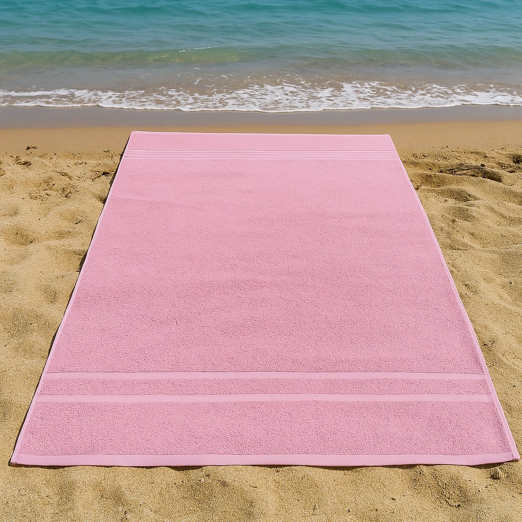 RUČNIK ZA PLAŽU SAND PINK