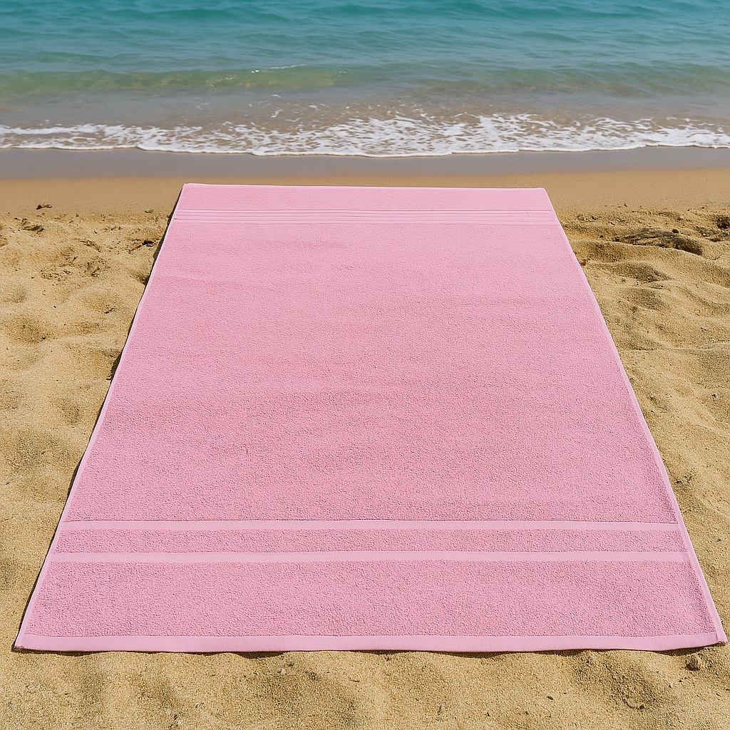 RUČNIK ZA PLAŽU SAND PINK