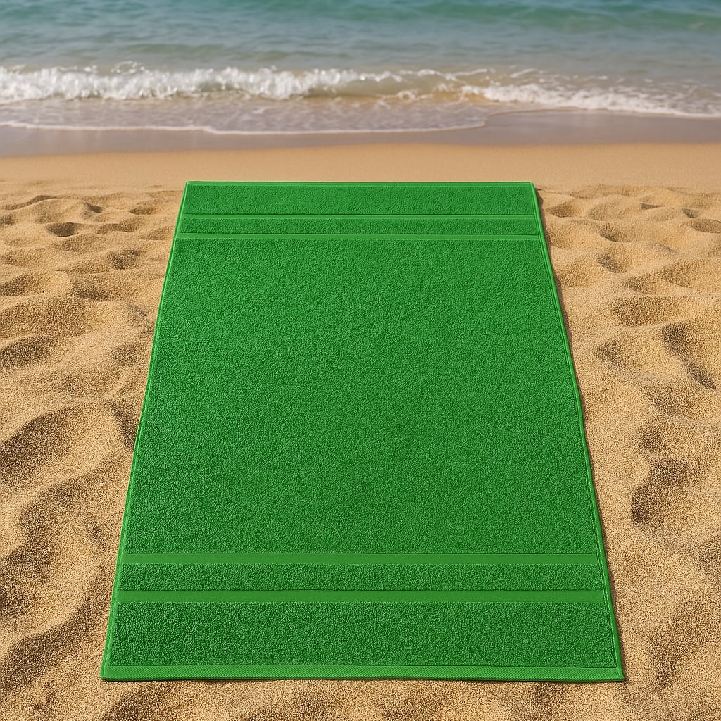 RUČNIK ZA PLAŽU SAND GREEN