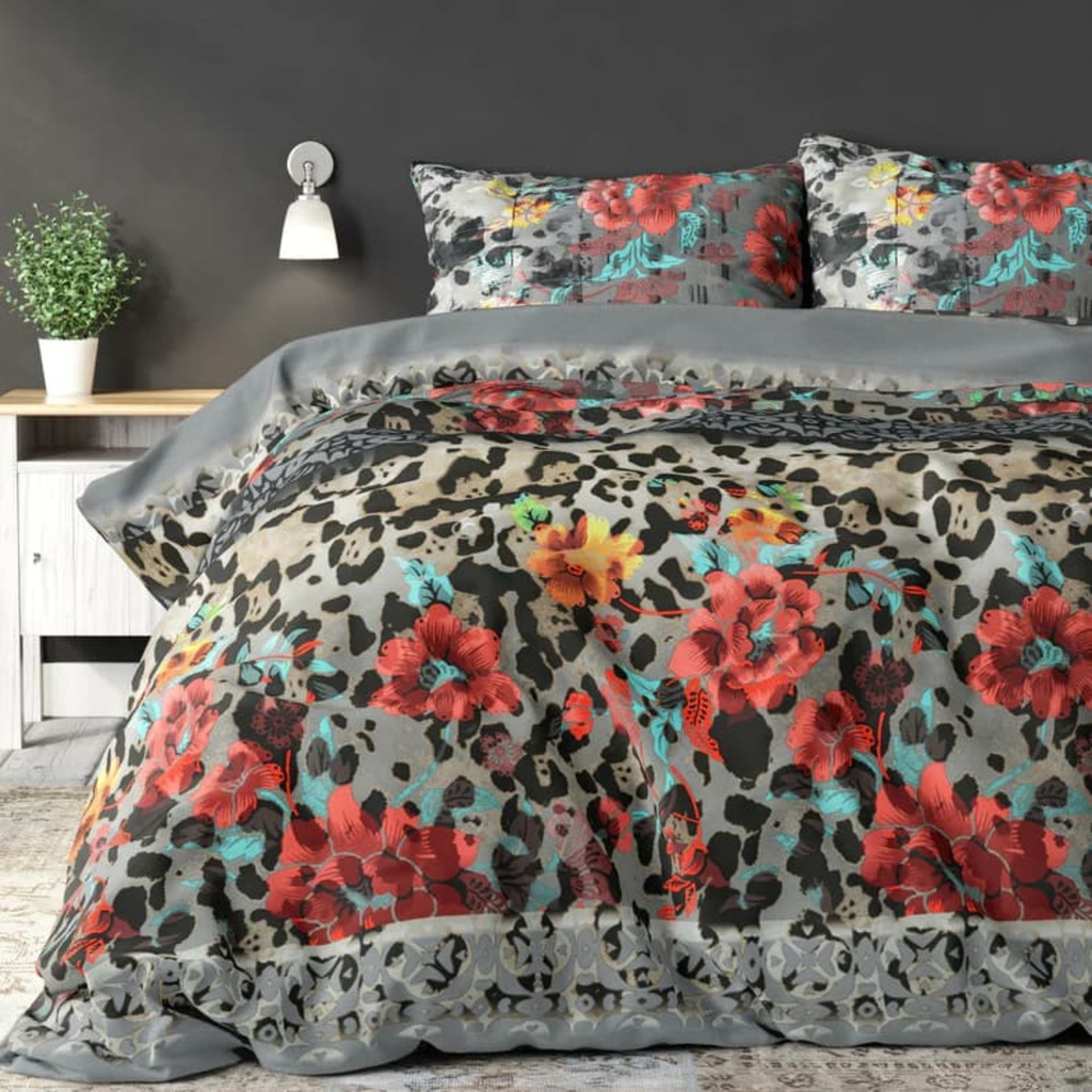 POSTELJINA ELEGANCE PANTHER LACY ANTHRACITE 