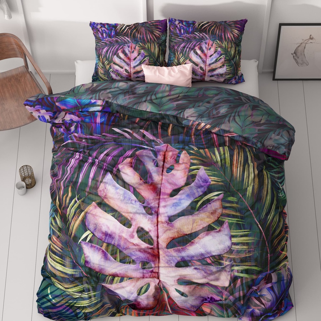 POSTELJINA SATEN ROMINA PURPLE 