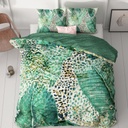 POSTELJINA SATEN MORENA GREEN 