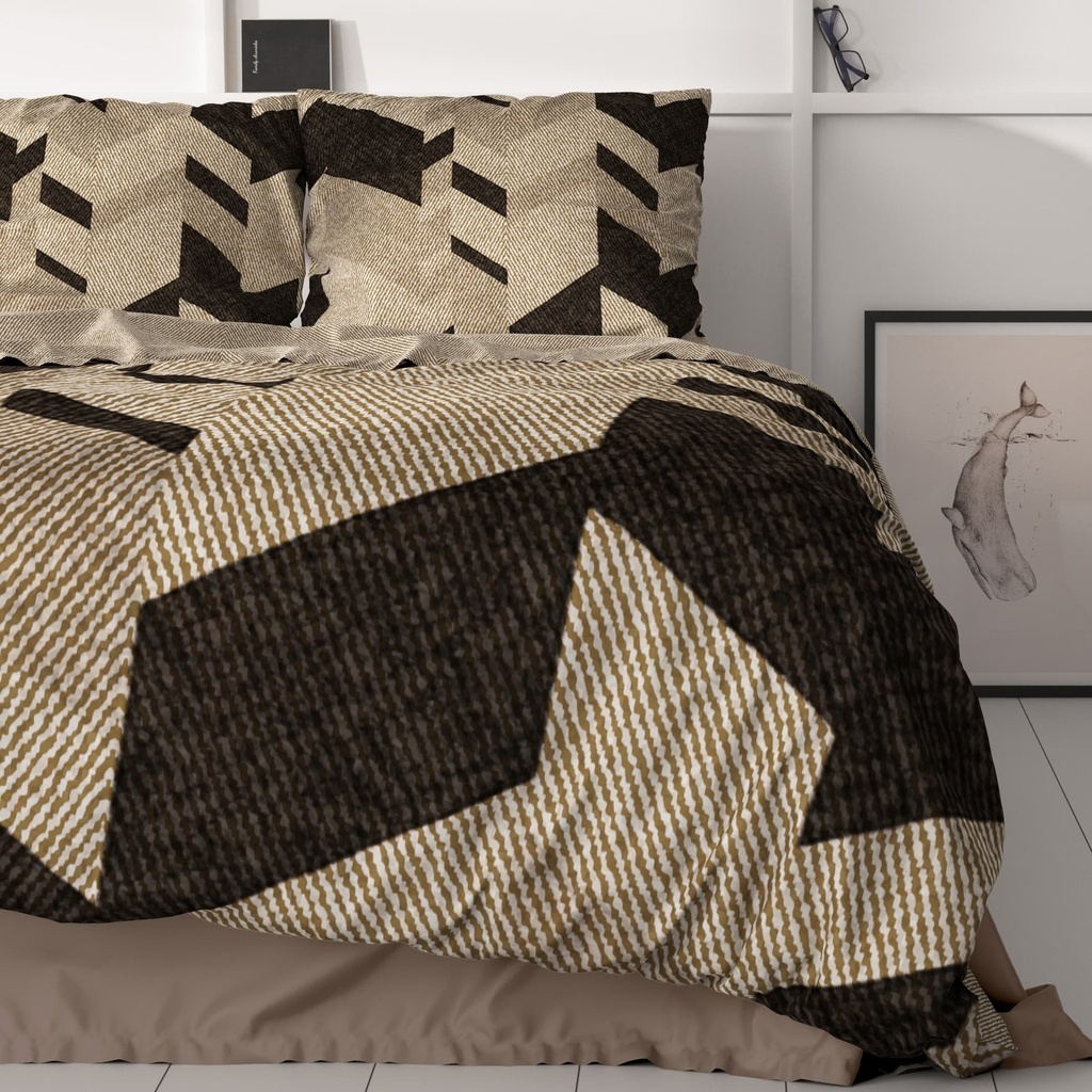 POSTELJINA SATEN GABY TAUPE 
