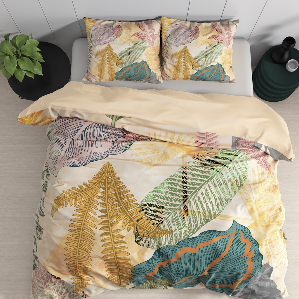 POSTELJINA SATEN DAISY MULTI 