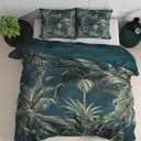 POSTELJINA SATEN IRIS GREEN 