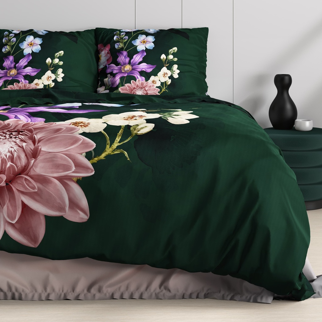 POSTELJINA SATEN BETTY GREEN 