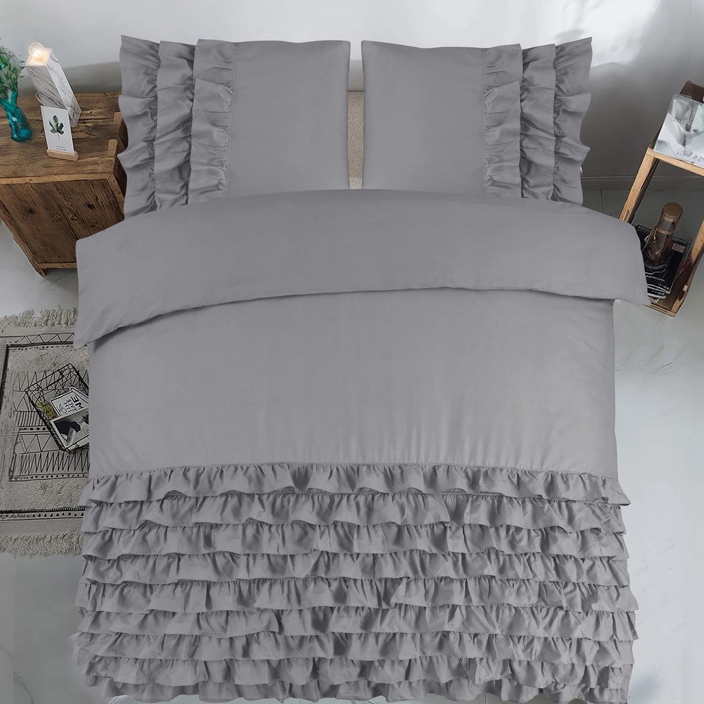 POSTELJINA PERKAL CLASSICS GREY