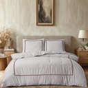 POSTELJINA PERKAL BRATA TAUPE