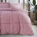 POSTELJINA WASHED TUFTED PINK