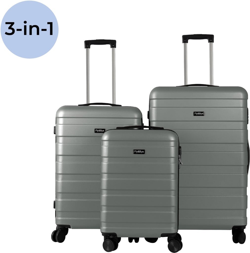 SET OD 3 PUTNA KOFERA GREY