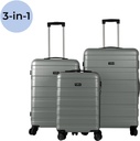 SET OD 3 PUTNA KOFERA GREY