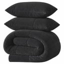 LAZYBED ALL IN ONE VELVET BLACK