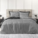 POSTELJINA VELVET FASHION GREY