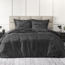 POSTELJINA VELVET FASHION BLACK