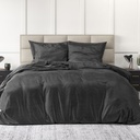POSTELJINA VELVET FASHION BLACK