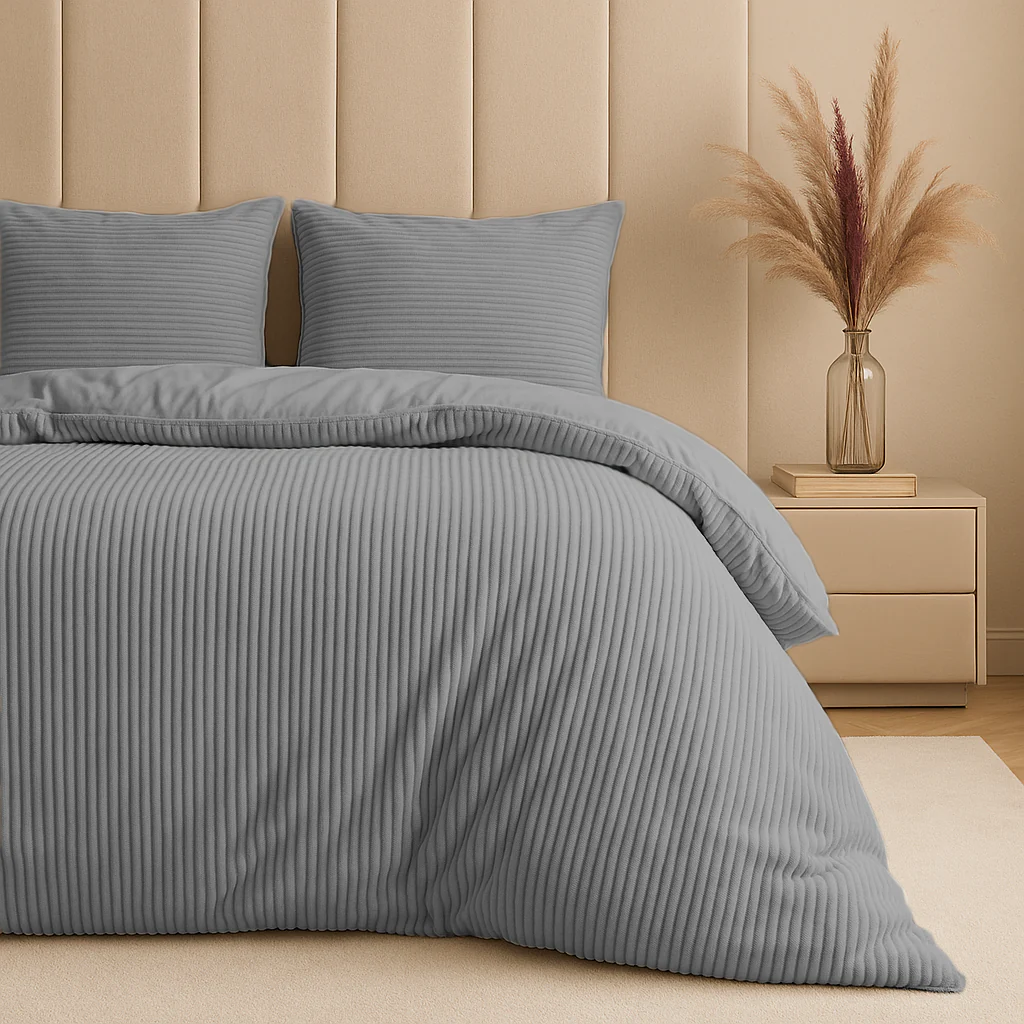 POSTELJINA RIB TEDDY GREY