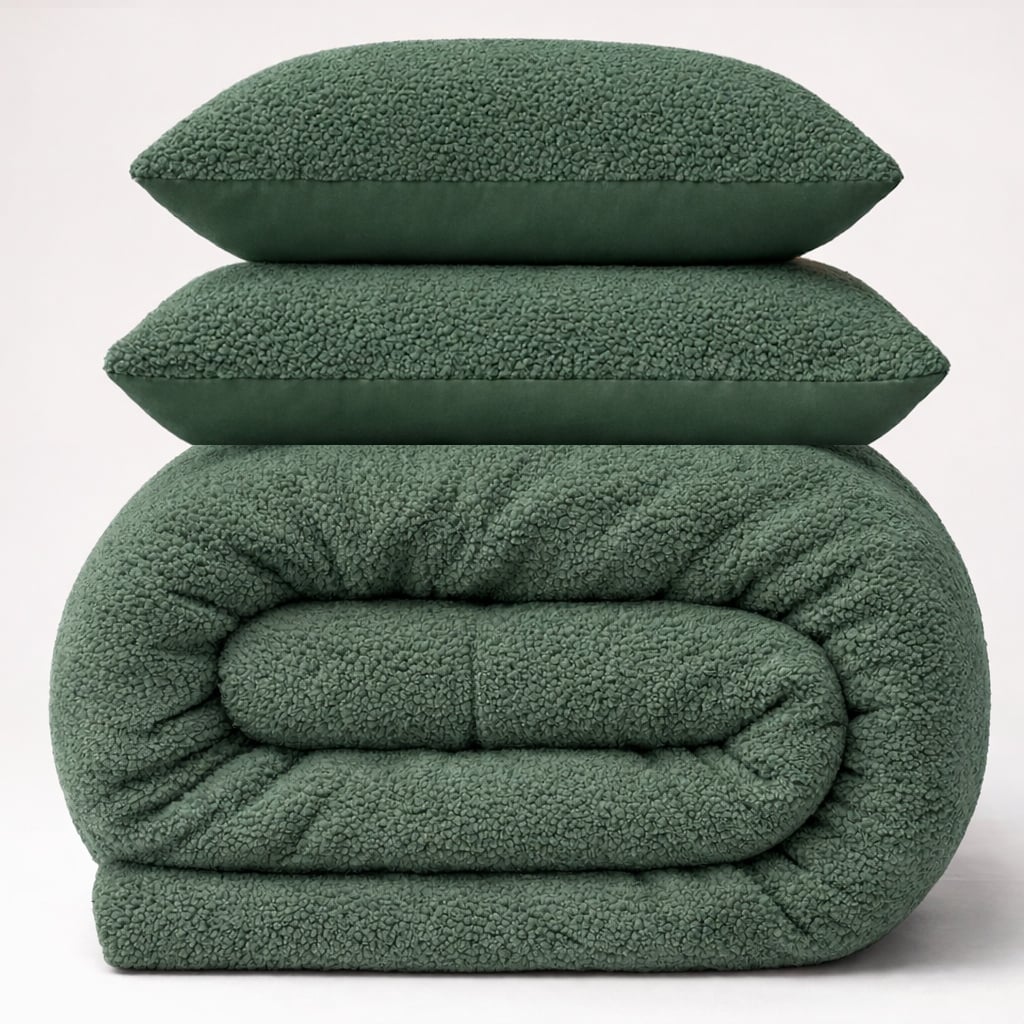 LAZYBED ALL IN ONE TEDDY GREEN