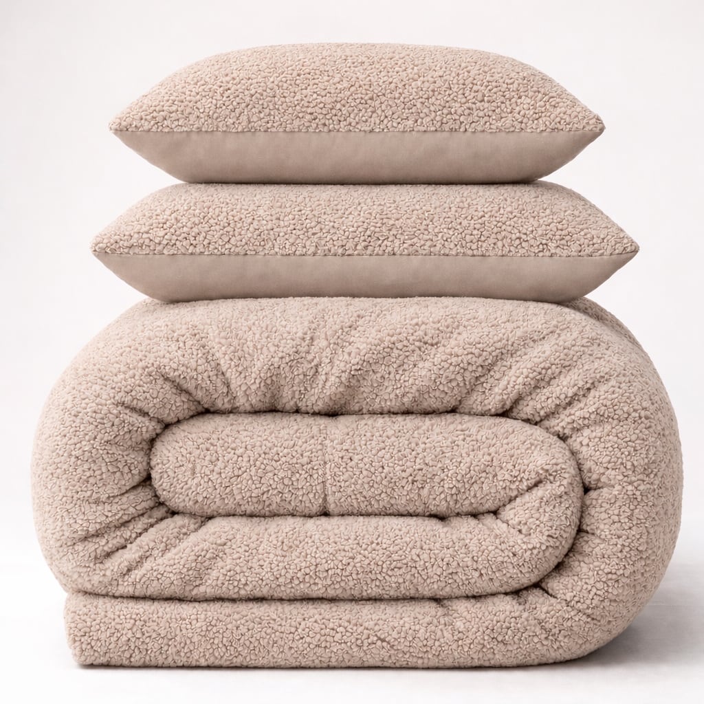LAZYBED ALL IN ONE TEDDY TAUPE