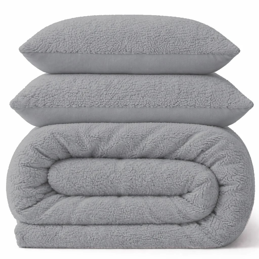 LAZYBED ALL IN ONE TEDDY GREY
