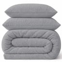 LAZYBED ALL IN ONE TEDDY GREY