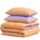LAZYBED ALL IN ONE LILA-PEACH