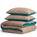 LAZYBED ALL IN ONE PLUME-TEAK