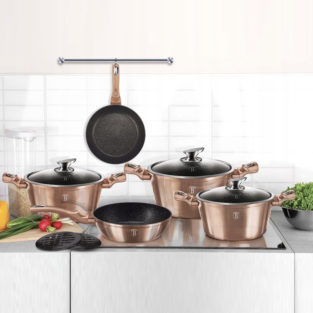 10-DIJELNI SET POSUĐA ROSE GOLD