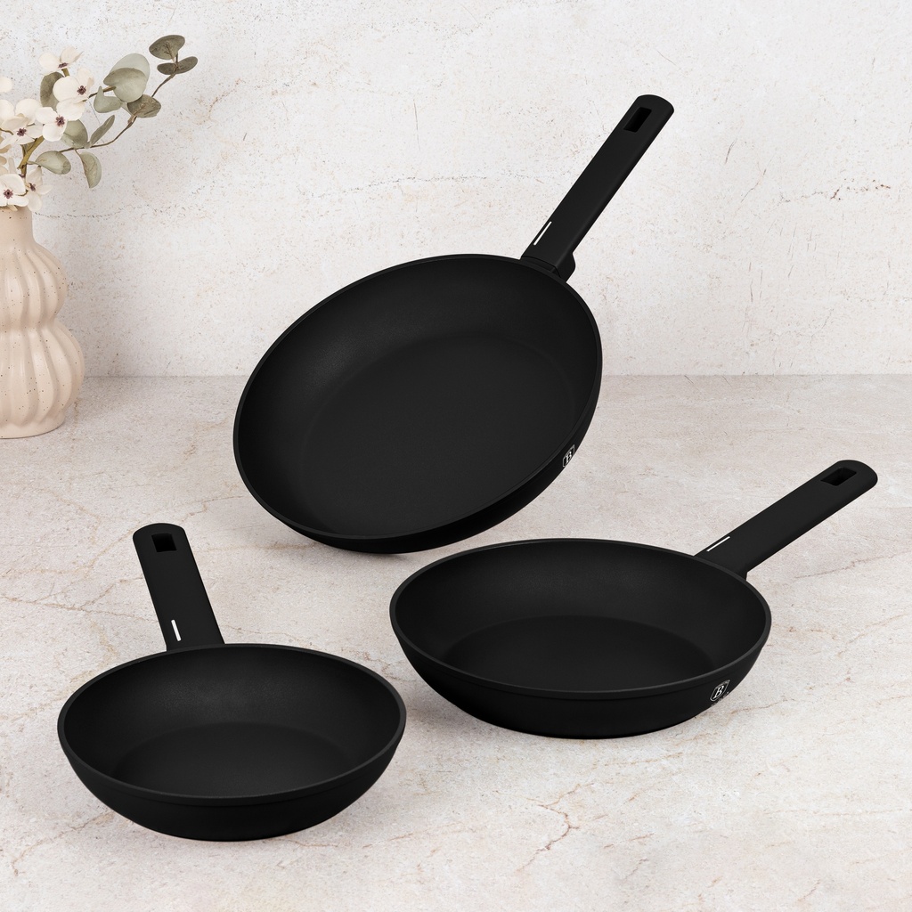 3-DIJELNI SET TAVA MATTE BLACK