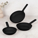 3-DIJELNI SET TAVA MATTE BLACK