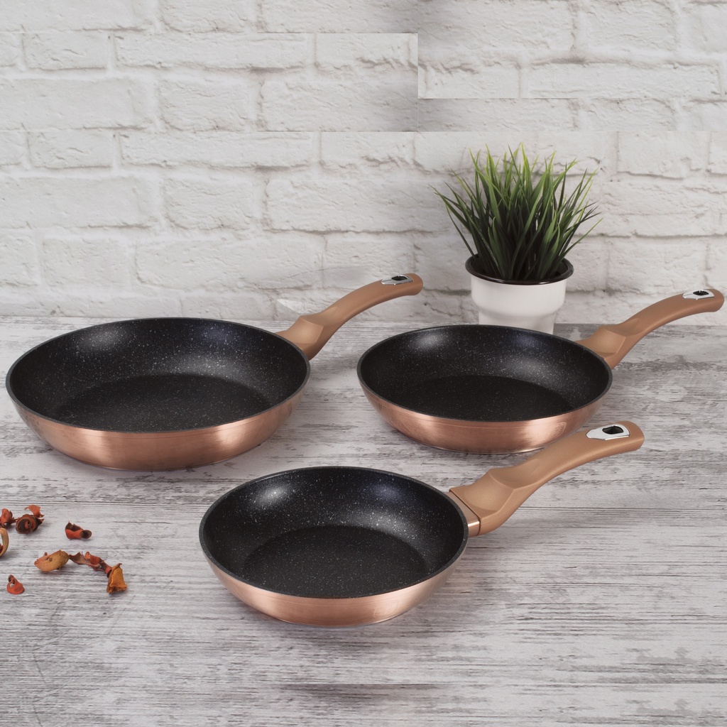3-DIJELNI SET TAVA ROSE GOLD
