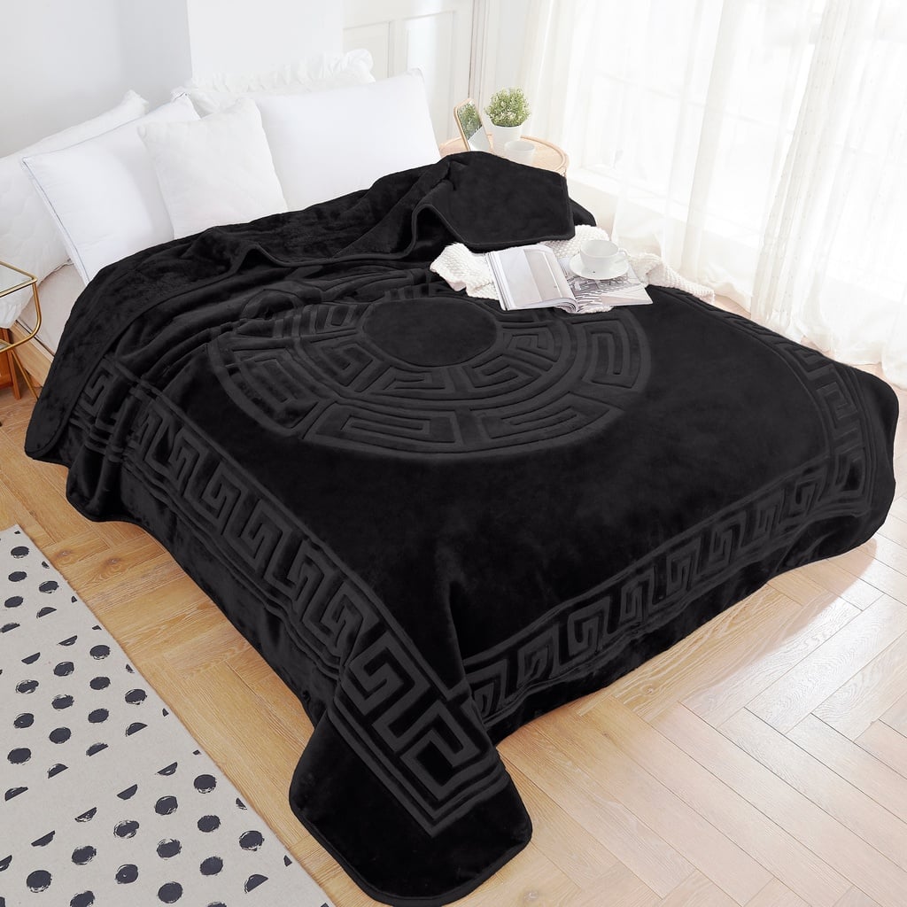 DEKA EMBOSSED MEANDER BLACK