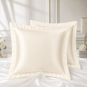 2 JASTUČNICE EGIPATSKI SATEN CREAM 