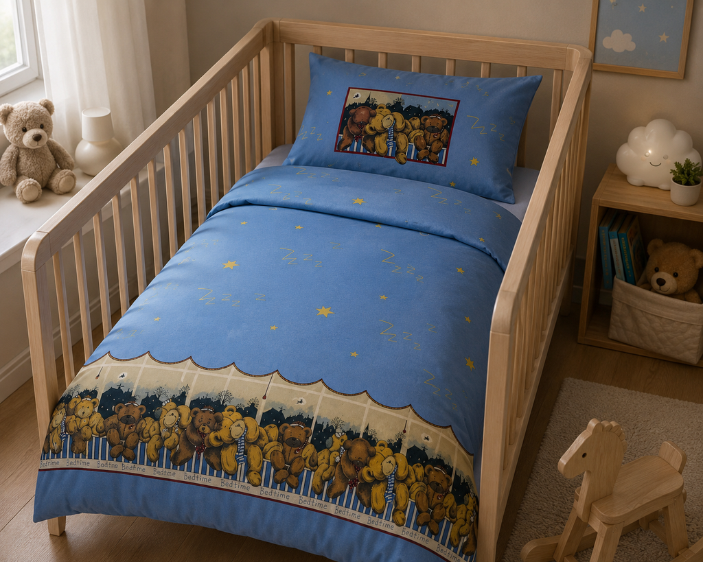 POSTELJINA BLUE BEAR 100x135