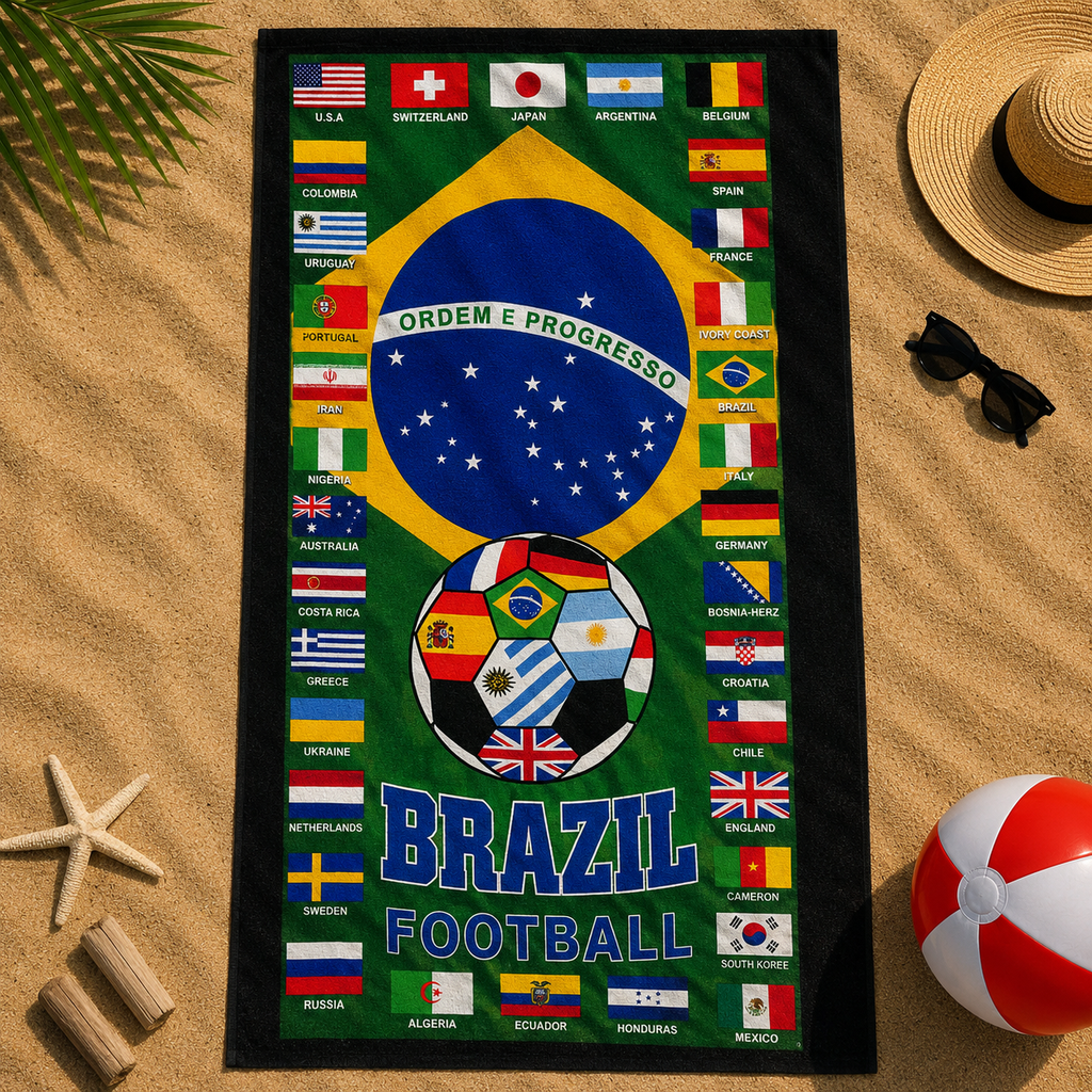 RUČNIK ZA PLAŽU  BRAZIL 