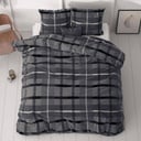POSTELJINA VINTAGE CHECK ANTHRACITE