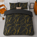 POSTELJINA DECO MARBLE BLACK