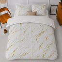 POSTELJINA DECO MARBLE WHITE ROYAL