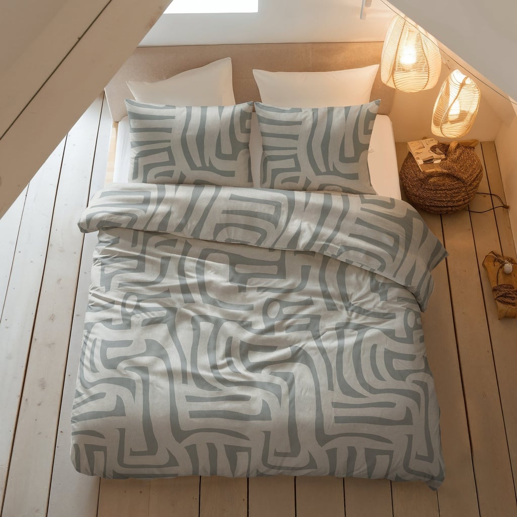 POSTELJINA FLANEL DANIS GREY