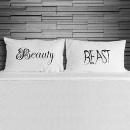 [P-2516158] SET OD 2 JASTUČNICE BEAUTY AND THE BEAST