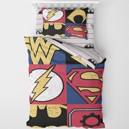[W-2534855] POSTELJINA JUSTICE LEAGUE LOGOS