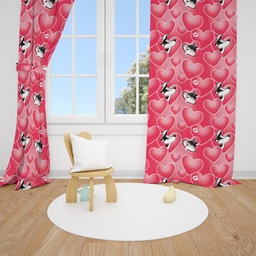 [W-2535043] SET OD 2 ZAVJESE PEPE LE PEW LOVE