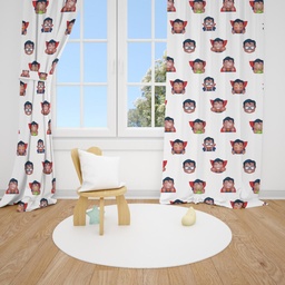 [W-2534954] SET OD 2 ZAVJESE SUPERMAN EMOJI