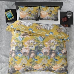 POSTELJINA SATEN ANDOLF YELLOW