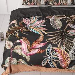 POSTELJINA SATEN FLORA MULTI 