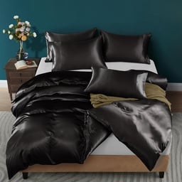 POSTELJINA SATEN 400TC BLACK