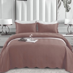 PREKRIVAČ ZIGZAG BROWN 