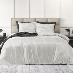 POSTELJINA VELVET SULTAN WHITE
