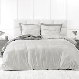 POSTELJINA VELVET FASHION WHITE